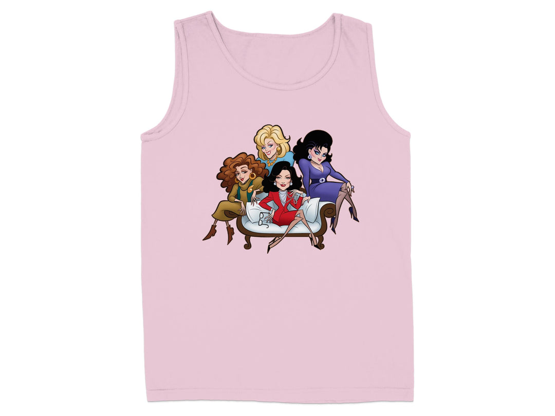 Charlie's Angels Inspired Illustrated Tank Top product