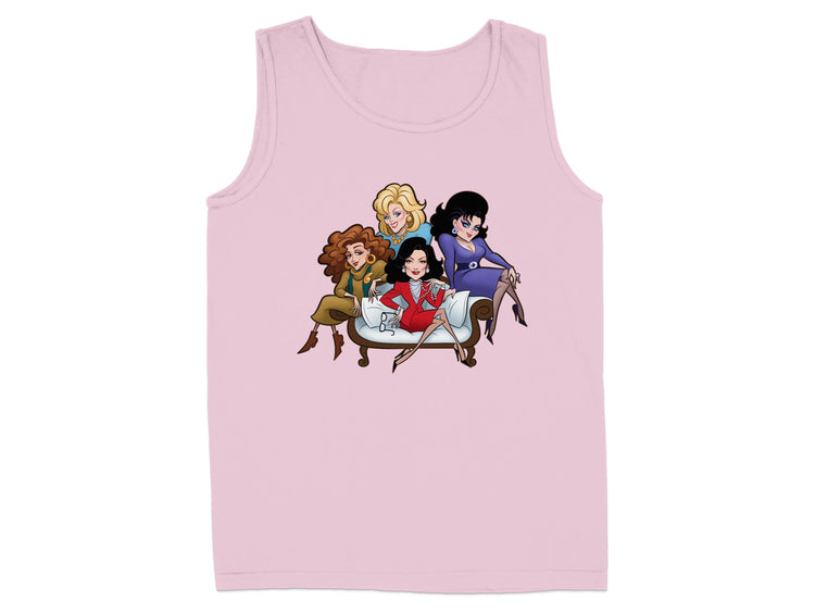 Charlie's Angels Inspired Illustrated Tank Top product