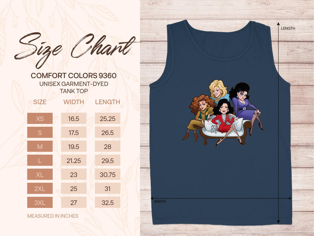 Ladies Enjoying Cozy Together Time Tank Top product
