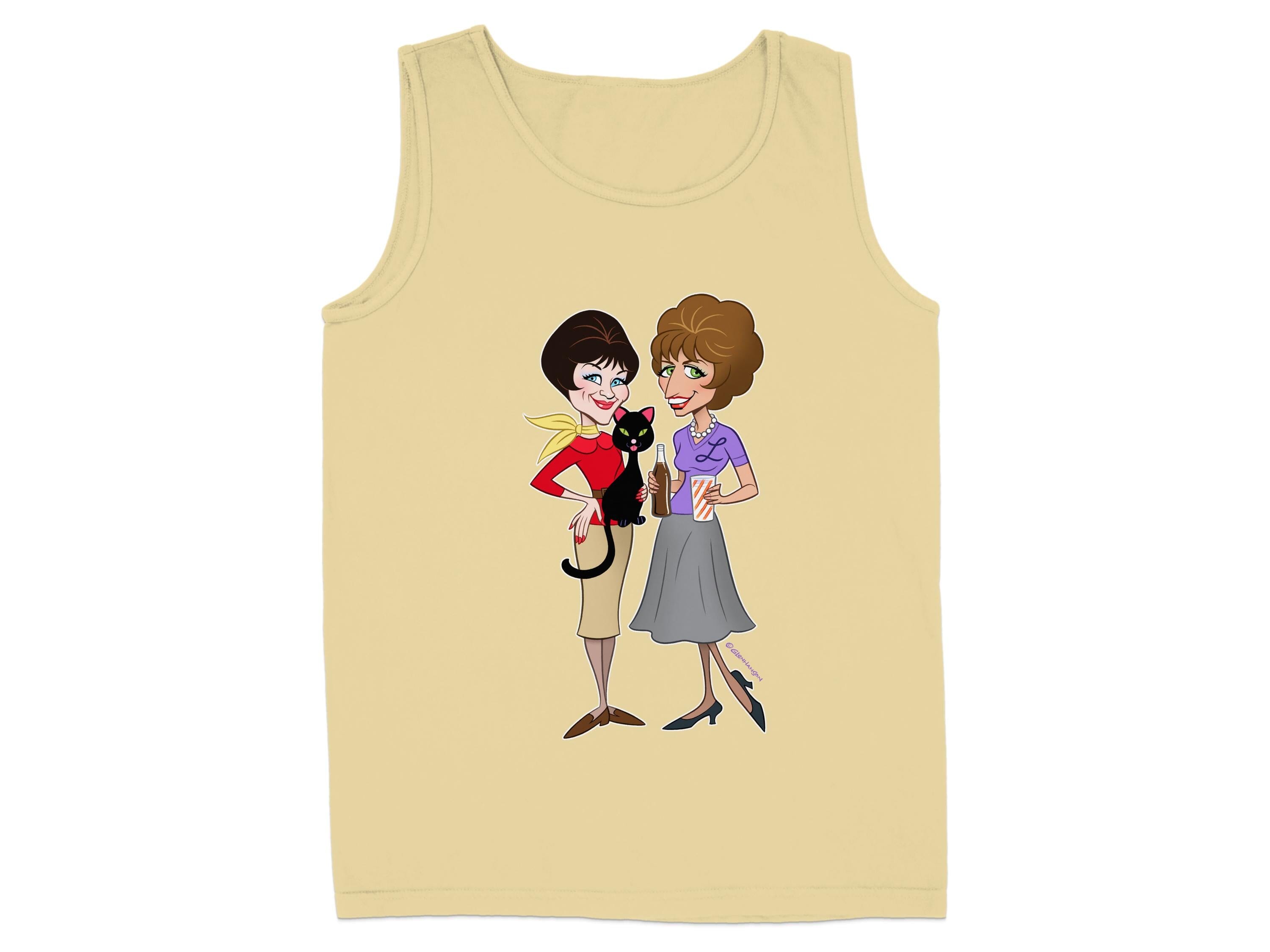 Retro Cartoon Characters Vintage Tank Top product type