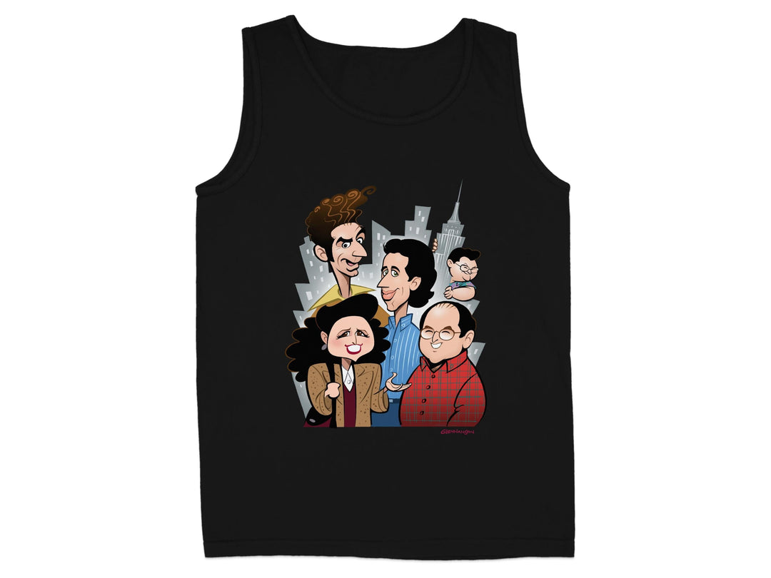 Funny Cartoon Characters Graphic Tank Top product type