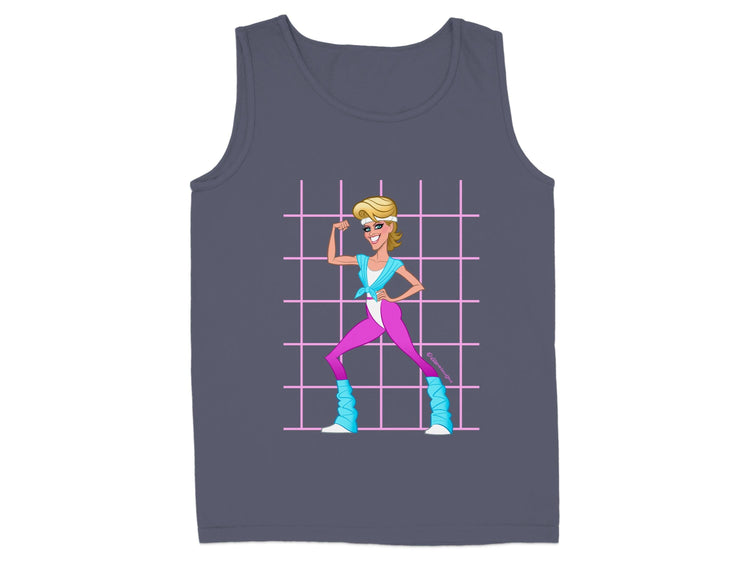 Aerobic Fitness Character Graphic Tank Top product