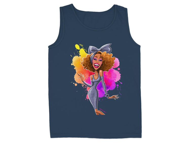 Colorful Cartoon Character Graphic Tank Top product