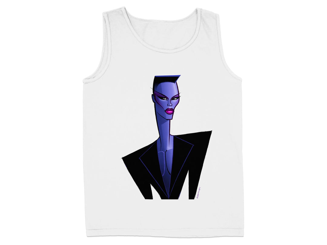 Bold Abstract Art Illustration Tank Top product type