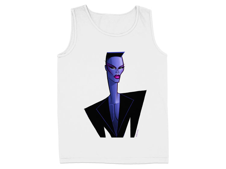 Bold Abstract Art Illustration Tank Top product type