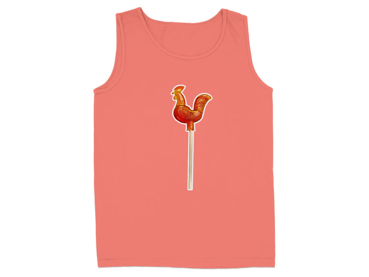 Rooster Shaped Lollipop Graphic Tank Top product