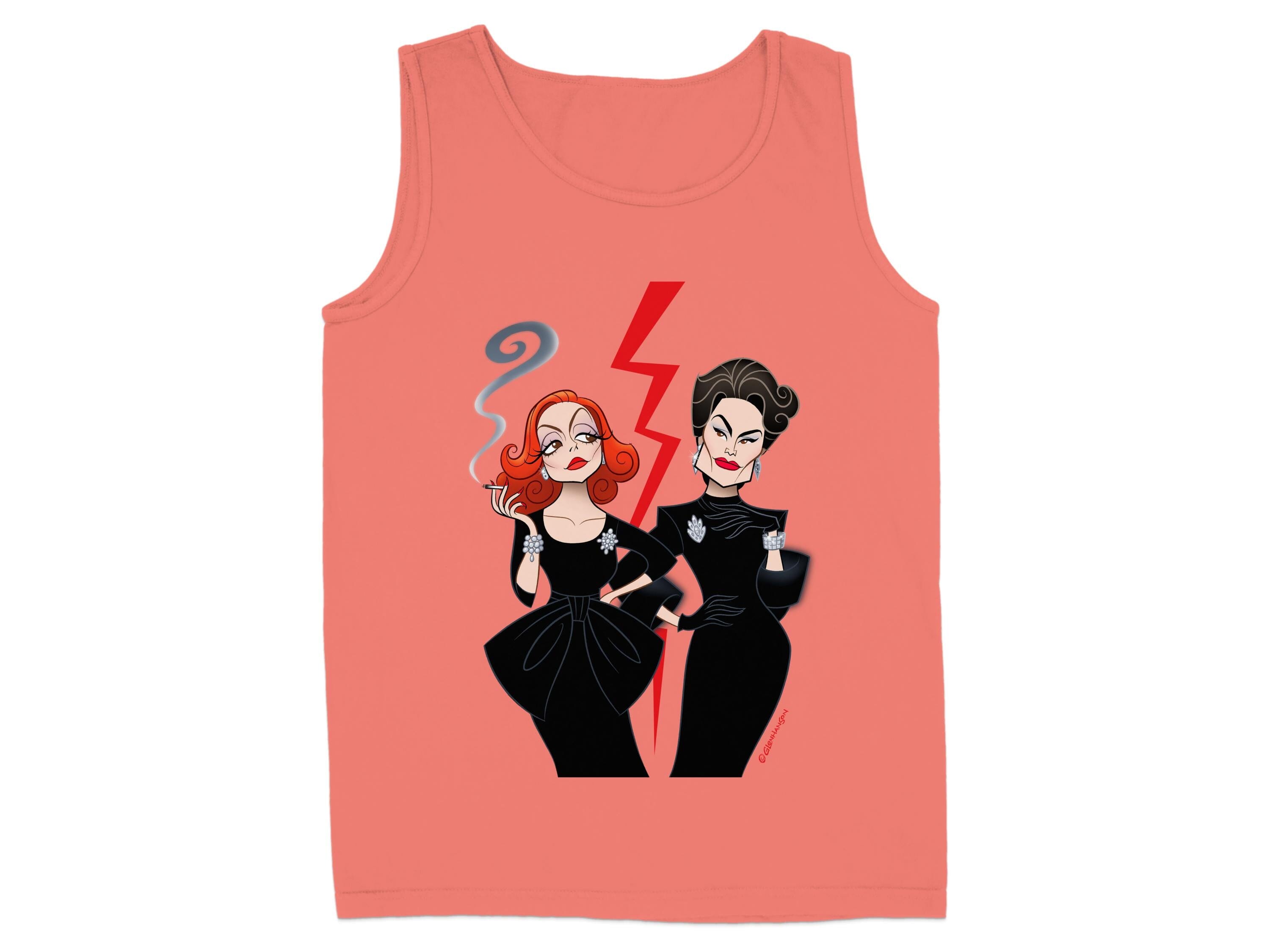Bold Character Design Graphic Printed Tank Top product