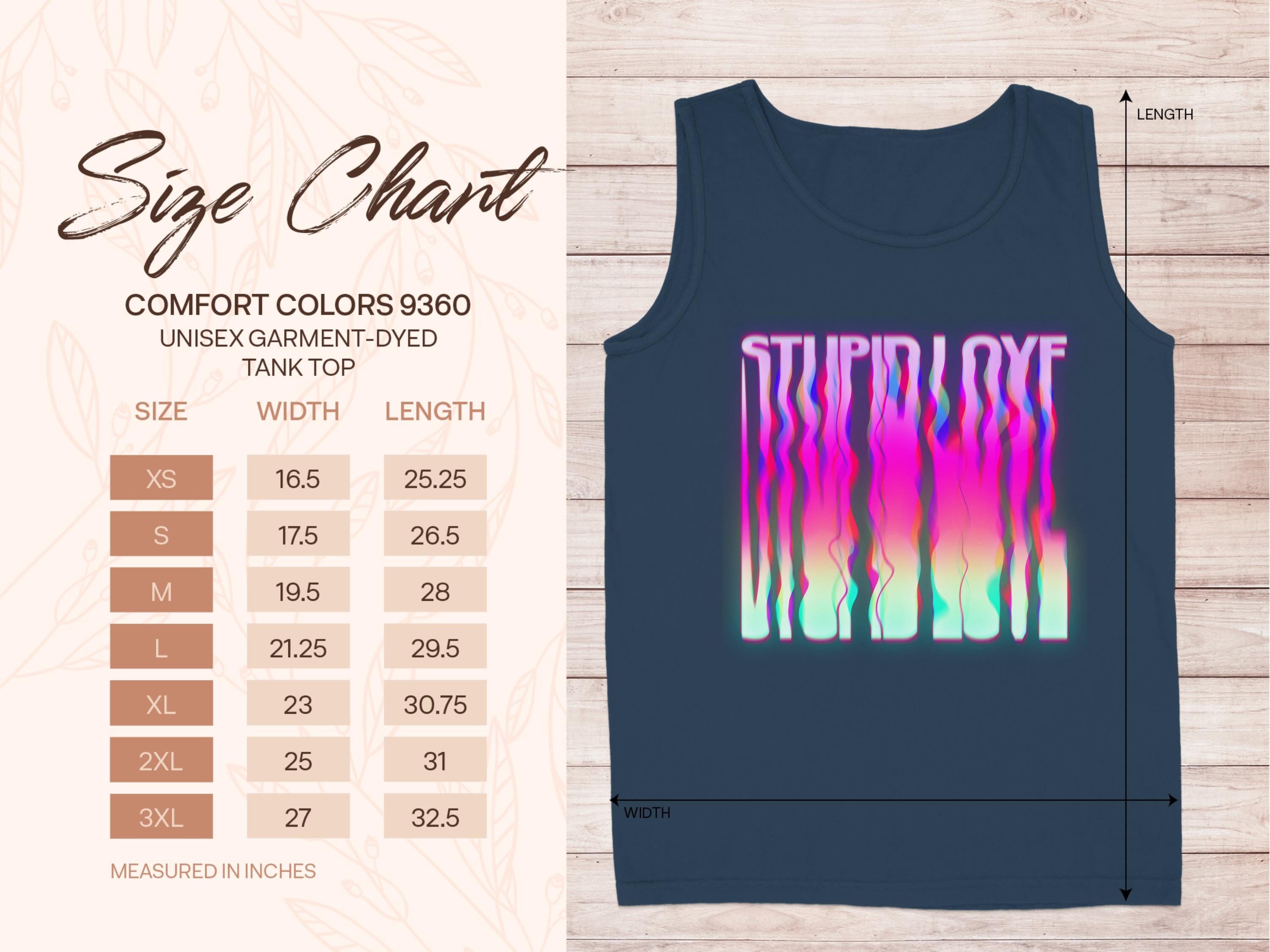 STUPID LOVE Unisex Garment-Dyed Tank Top product type