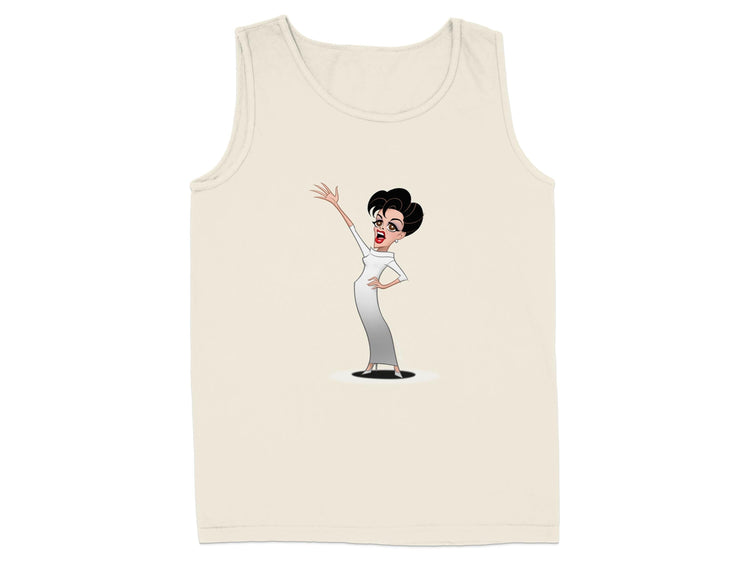 Animated Character Waving Design Tank Top product type