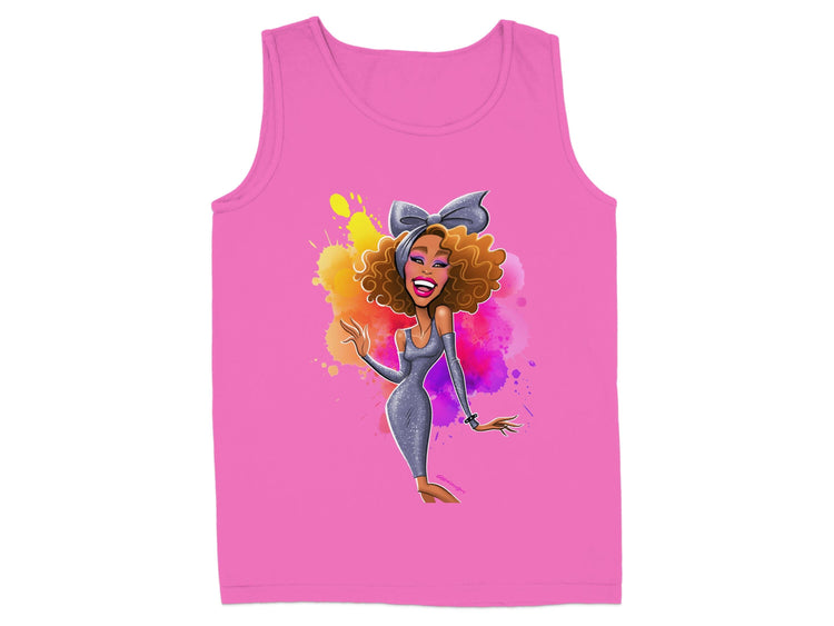 Colorful Cartoon Character Print Tank Top product type