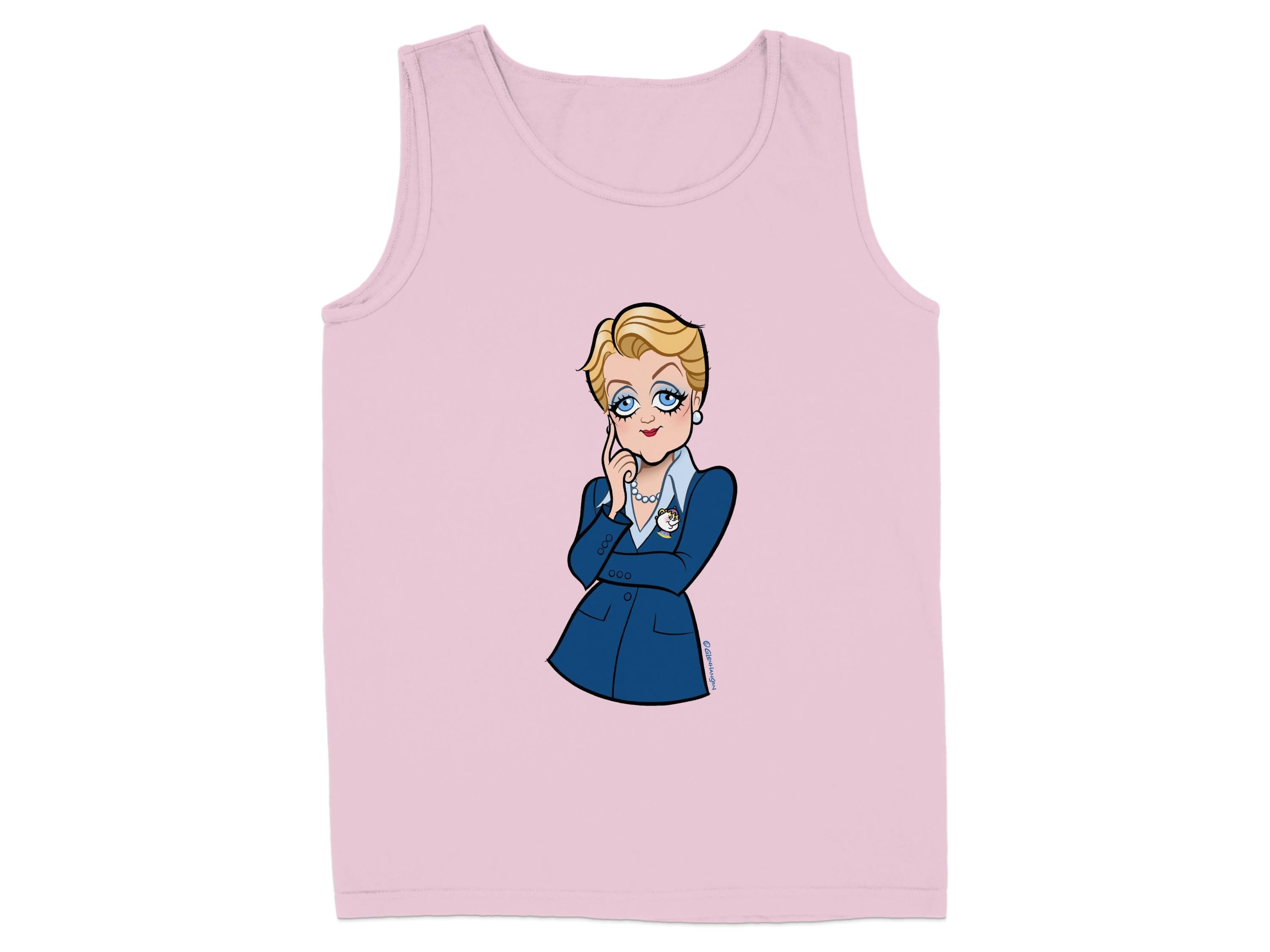 Stylish Cartoon Character Blue Outfit Tank Top product type