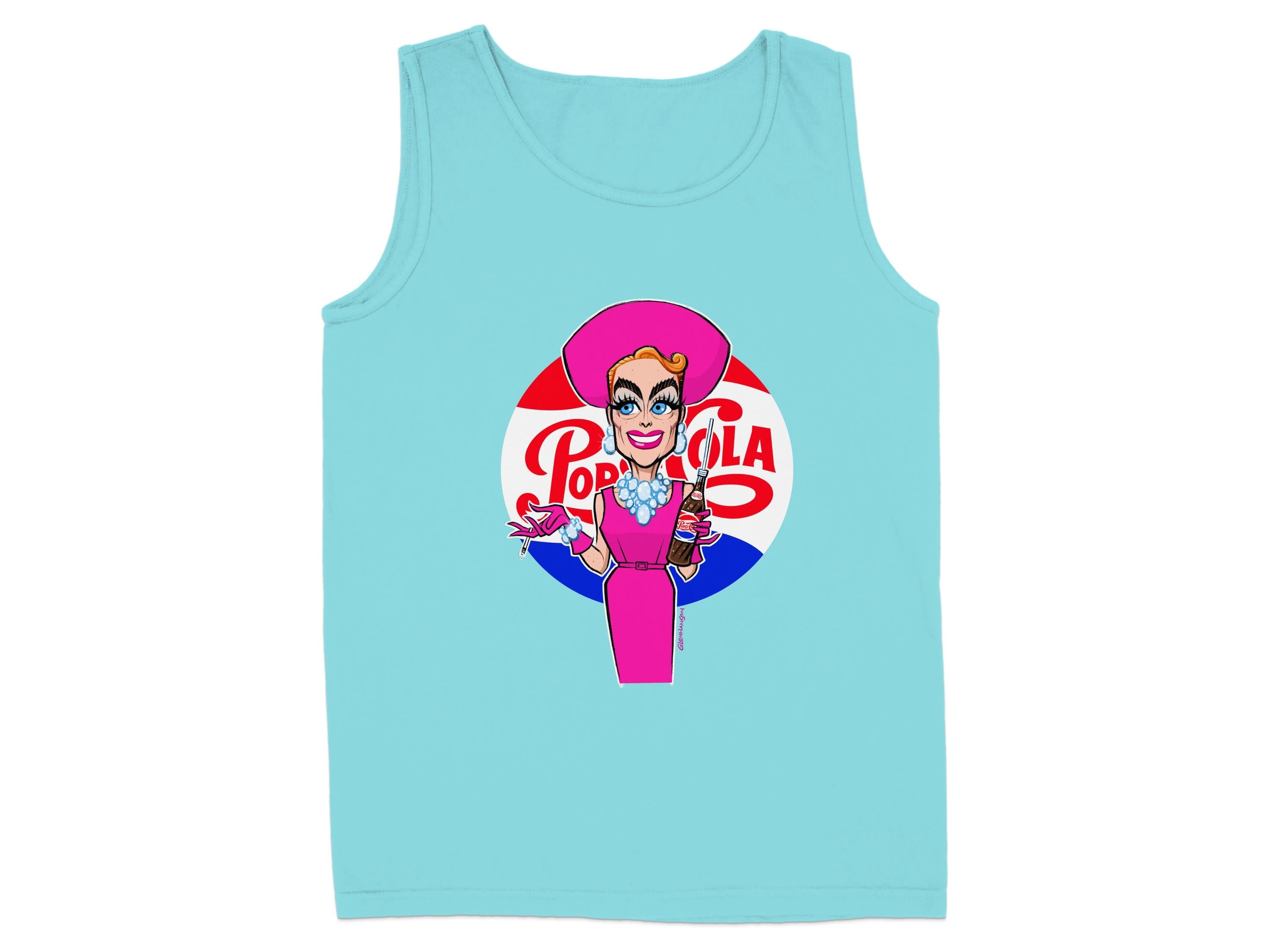 Pop Cola Graphic Printed Unisex Sleeveless Shirt product type