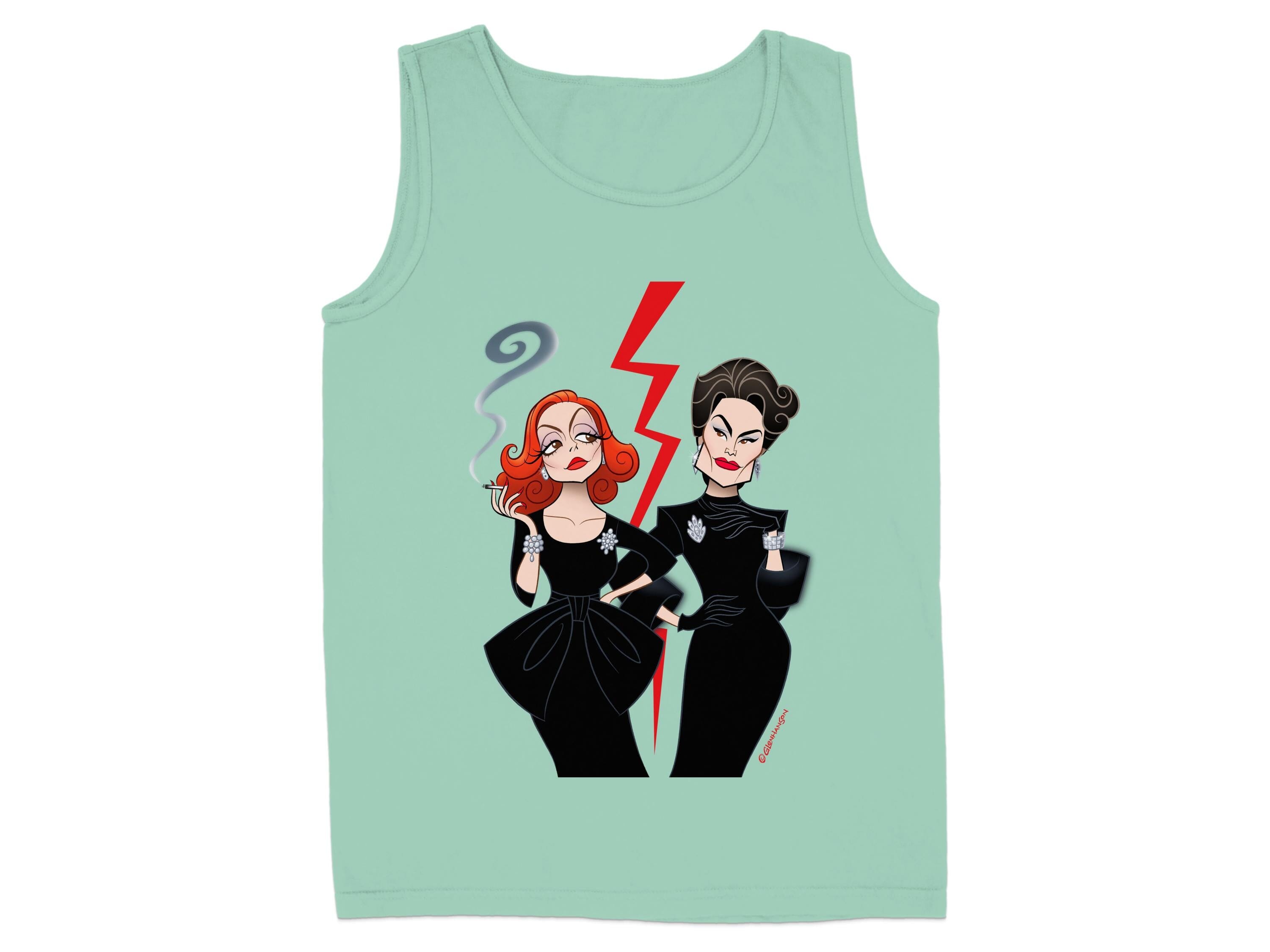 Classic Iconic Smoking Ladies Graphic Tank product type