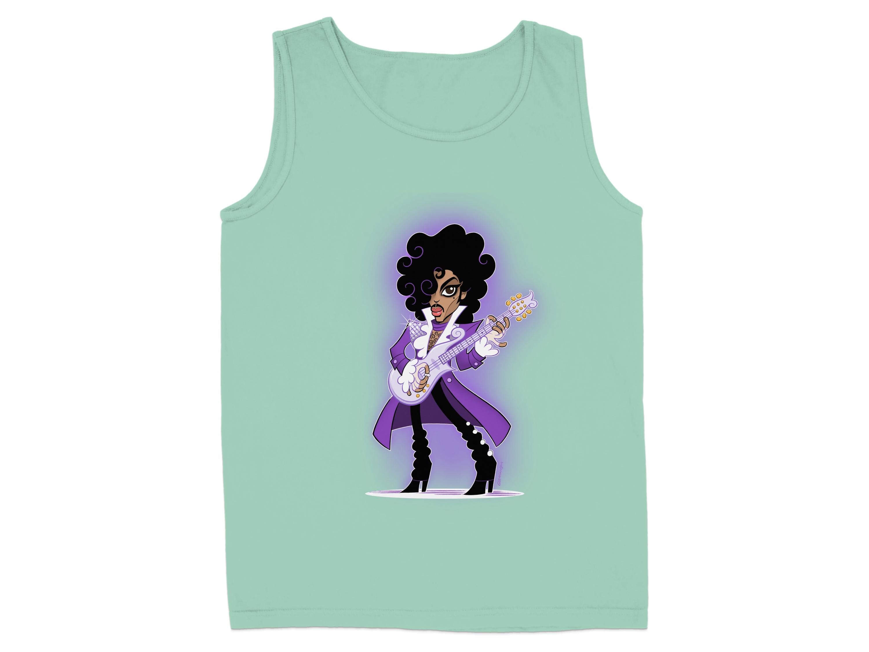 Cartoon Musician Graphic Print Tank Top product