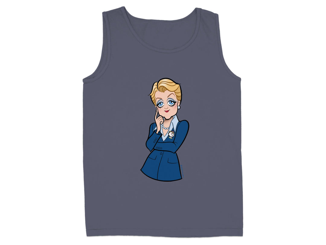 Distinguished Cartoon Character Print Tank Top Product Type