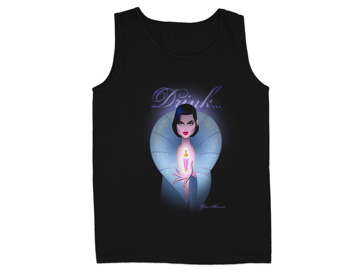 Dark Mysterious Woman Graphic Tank Top product
