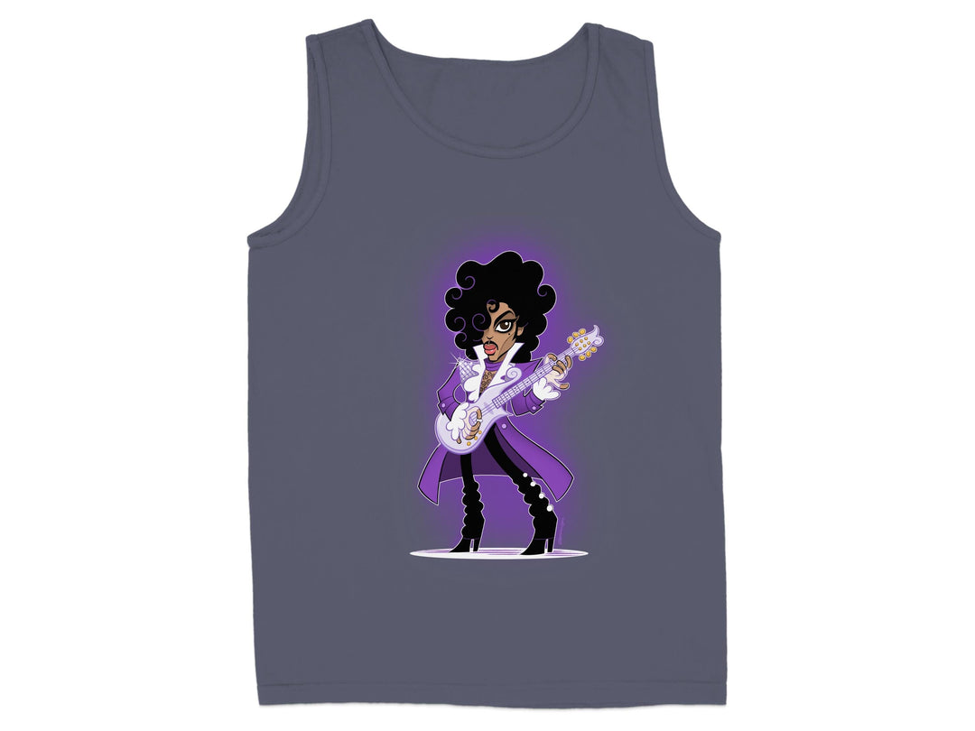 Animated Rock Star Design Graphic Tank Top product type