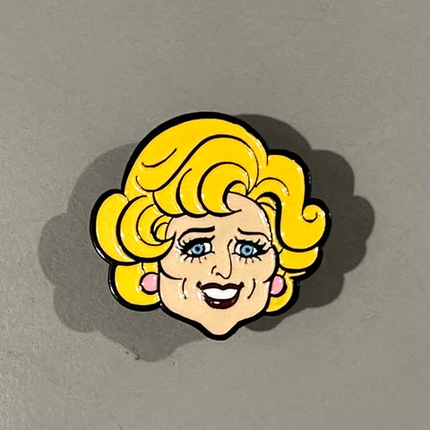 SCANDINAVIAN NITWIT • ENAMEL HEAD PIN