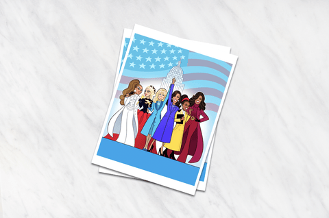 INAUGURATION • 8 by 10 ART PRINT