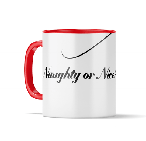 NAUGHTY or NICE • MUG