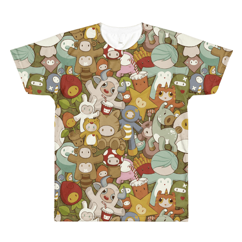 Sublimation men’s crewneck t-shirt