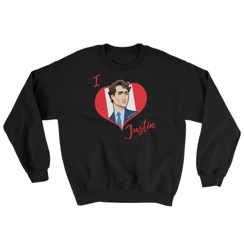 I HEART JUSTIN • SWEATSHIRT
