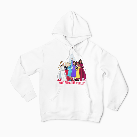 WHO RUNS THE WORLD • HOODIE